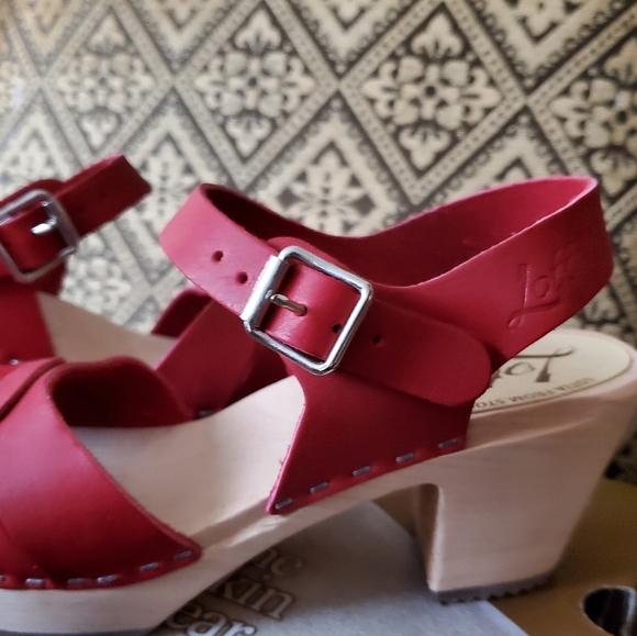 Lotta From Stockholm Red Sandles - Gorgous. Sz. 7.5. - Picture 5 of 10